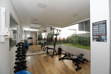Studio para alugar com 25m², 1 quarto e sem vaga Studio para alugar com 25m², 1 quarto e sem vagaÁrea Comum - Academia