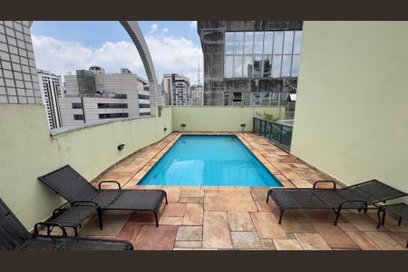 Apartamento para alugar com 46m², 1 quarto e 1 vagaPiscina