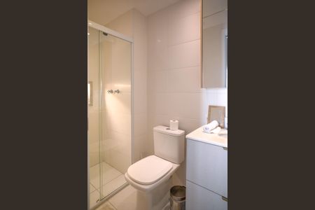 Apartamento à venda com 56m², 2 quartos e 1 vagaBanheiro da Suite