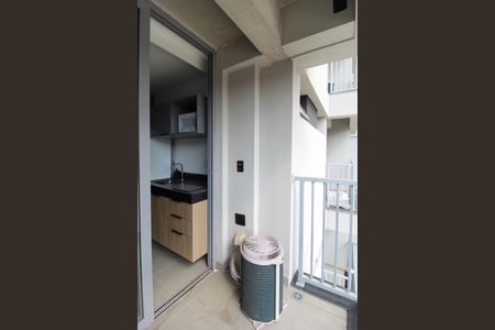 Studio à venda com 21m², 1 quarto e sem vagaVaranda