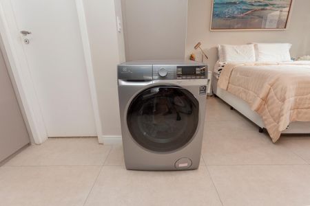 Apartamento para alugar com 40m², 1 quarto e 1 vagaDetalhe da area de serviço