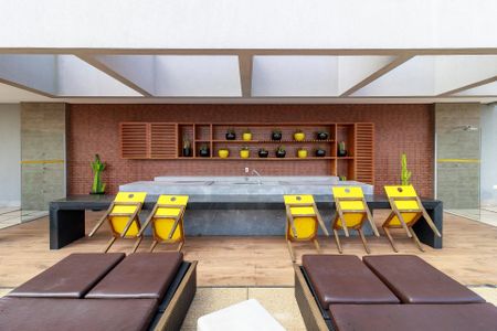 Apartamento para alugar com 42m², 1 quarto e 1 vagaRooftop