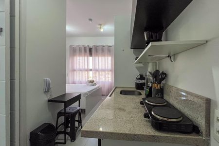 Studio à venda com 21m², 1 quarto e sem vaga Studio à venda com 21m², 1 quarto e sem vagaCozinha