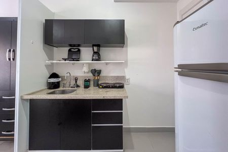 Studio à venda com 21m², 1 quarto e sem vaga Studio à venda com 21m², 1 quarto e sem vagaCozinha