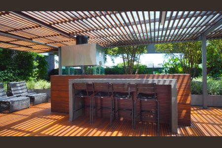 Studio à venda com 36m², 1 quarto e 1 vagaEspaço Gourmet