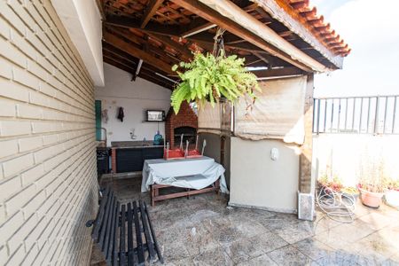 Apartamento para alugar com 156m², 4 quartos e 3 vagasChurrasqueira da cobertura