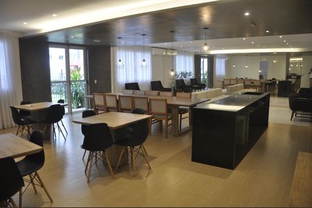 Apartamento para alugar com 64m², 2 quartos e 1 vagaÁrea comum - Salão de festas