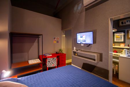 Studio para alugar com 32m², 1 quarto e sem vagaQuarto