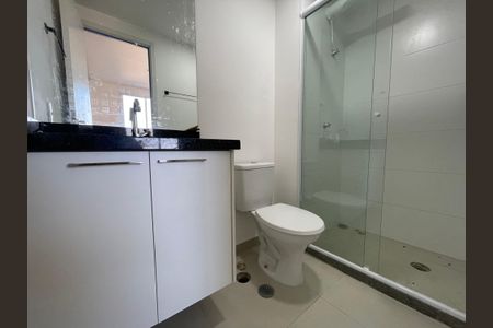 Apartamento para alugar com 24m², 1 quarto e sem vaga Apartamento para alugar com 24m², 1 quarto e sem vagaBanheiro da Suíte