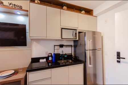 Studio à venda com 25m², 1 quarto e sem vagaCozinha