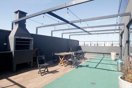Studio à venda com 27m², 1 quarto e sem vagaÁrea Comum - Rooftop + Churrasqueira