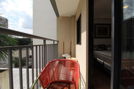 Studio para alugar com 31m², 1 quarto e sem vagaVaranda