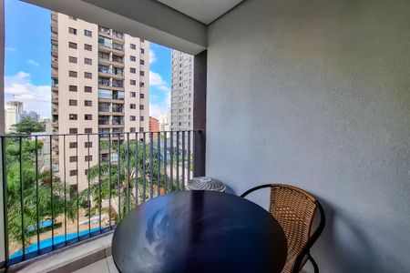 Studio à venda com 22m², 1 quarto e sem vagaVaranda