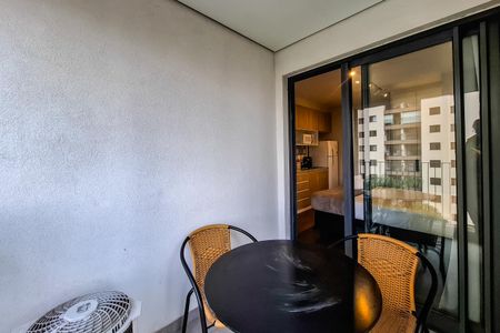 Studio à venda com 22m², 1 quarto e sem vagaVaranda