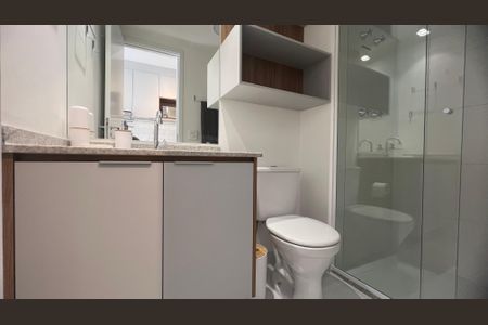 Studio para alugar com 24m², 1 quarto e sem vagaBanheiro
