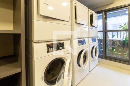 Studio para alugar com 25m², 1 quarto e sem vaga Studio para alugar com 25m², 1 quarto e sem vagaLavanderia