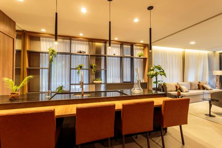 Studio para alugar com 30m², 1 quarto e 1 vagaÁrea comum - Salão de festas