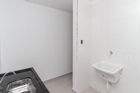 Studio à venda com 35m², 1 quarto e sem vaga Studio à venda com 35m², 1 quarto e sem vagaCozinha e Área de Serviço