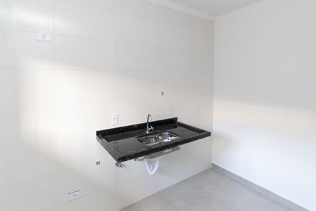 Apartamento à venda com 33m², 1 quarto e sem vaga Apartamento à venda com 33m², 1 quarto e sem vagaCozinha e Área de Serviço