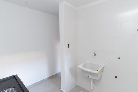 Apartamento à venda com 33m², 1 quarto e sem vaga Apartamento à venda com 33m², 1 quarto e sem vagaCozinha e Área de Serviço