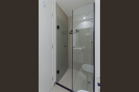 Studio para alugar com 26m², 1 quarto e sem vaga Studio para alugar com 26m², 1 quarto e sem vagaBanheiro