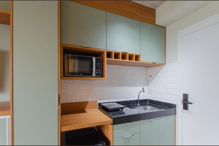 Studio para alugar com 26m², 1 quarto e sem vaga Studio para alugar com 26m², 1 quarto e sem vagaCozinha