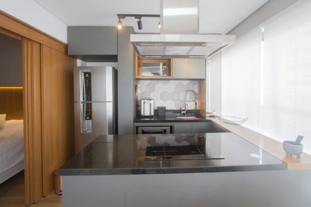 Studio à venda com 58m², 1 quarto e 1 vaga Studio à venda com 58m², 1 quarto e 1 vagaCozinha