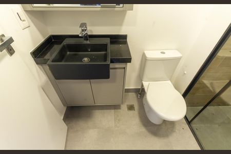 Studio para alugar com 21m², 1 quarto e sem vaga Studio para alugar com 21m², 1 quarto e sem vagaBanheiro