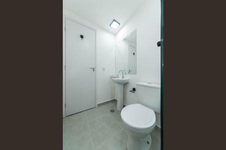 Studio para alugar com 26m², 1 quarto e sem vaga Studio para alugar com 26m², 1 quarto e sem vagaBanheiro