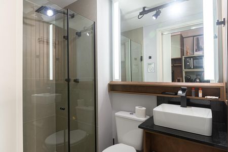 Studio à venda com 19m², 1 quarto e sem vaga Studio à venda com 19m², 1 quarto e sem vagaBanheiro