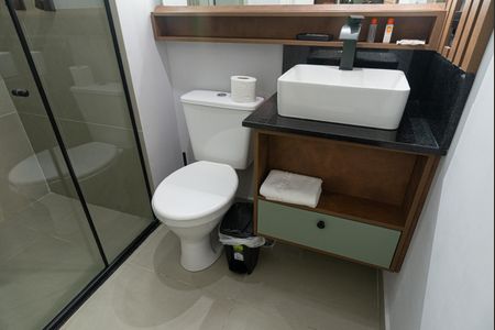 Studio à venda com 19m², 1 quarto e sem vaga Studio à venda com 19m², 1 quarto e sem vagaBanheiro