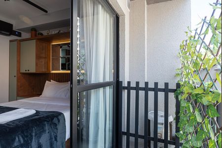 Studio à venda com 19m², 1 quarto e sem vaga Studio à venda com 19m², 1 quarto e sem vagaVaranda