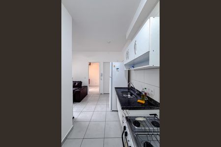 Studio à venda com 30m², 2 quartos e sem vagaCozinha e Área de Serviço