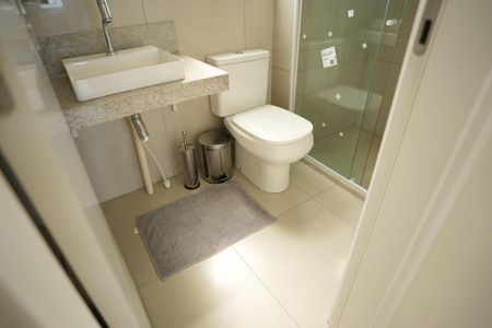 Apartamento para alugar com 113m², 3 quartos e 2 vagasBanheiro da Suíte 1