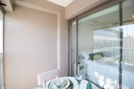 Studio para alugar com 30m², 1 quarto e sem vaga Studio para alugar com 30m², 1 quarto e sem vagaVaranda