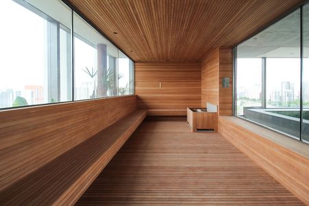 Studio para alugar com 30m², 1 quarto e sem vaga Studio para alugar com 30m², 1 quarto e sem vagaSaúna