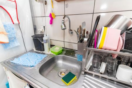 Apartamento à venda com 45m², 2 quartos e 1 vagaCozinha e Área de Serviço