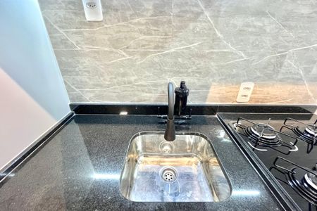 Studio à venda com 25m², 1 quarto e sem vagaCozinha