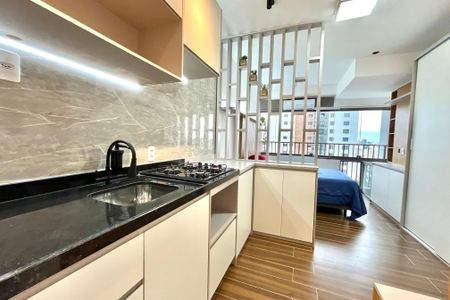 Studio à venda com 25m², 1 quarto e sem vagaCozinha