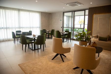 Studio para alugar com 25m², 1 quarto e sem vaga Studio para alugar com 25m², 1 quarto e sem vagaÁrea comum - Salão de festas