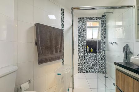 Apartamento à venda com 138m², 3 quartos e 3 vagasBanheiro da Suíte 1