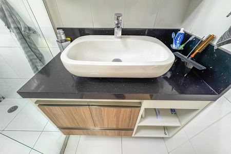 Apartamento à venda com 138m², 3 quartos e 3 vagasBanheiro da Suíte 1