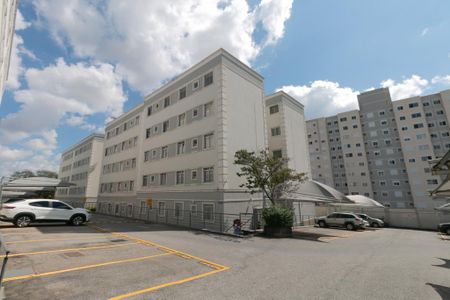 Apartamento à venda com 49m², 2 quartos e 1 vagaFachada do bloco