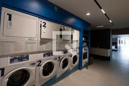 Studio à venda com 26m², 1 quarto e sem vagaLavanderia