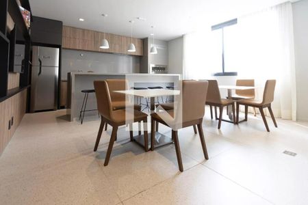 Studio à venda com 26m², 1 quarto e sem vagaSalão de Festas