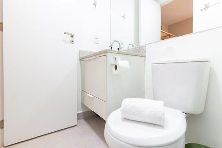 Apartamento para alugar com 31m², 1 quarto e sem vagaBanheiro da Suíte