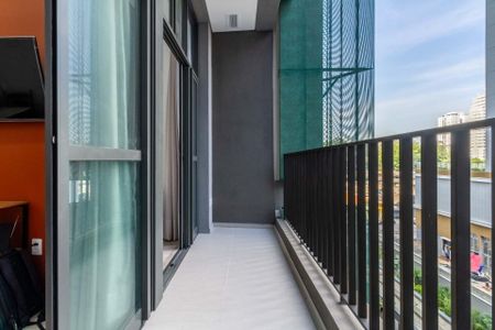 Studio à venda com 35m², 1 quarto e sem vagaVaranda