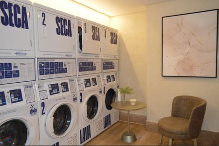 Studio à venda com 25m², 1 quarto e sem vagaLavanderia