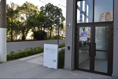 Studio à venda com 25m², 1 quarto e sem vagaFachada + Plaquinha