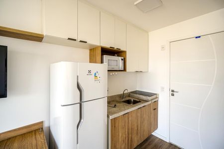 Studio para alugar com 24m², 1 quarto e sem vagaCozinha